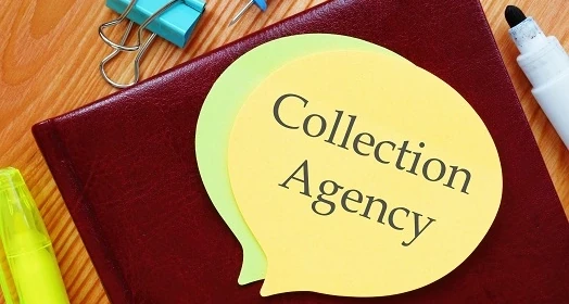 image of a collection agency desktop