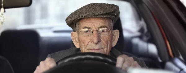 image of older driver