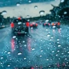 image of wet weather driving