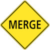 merge sign